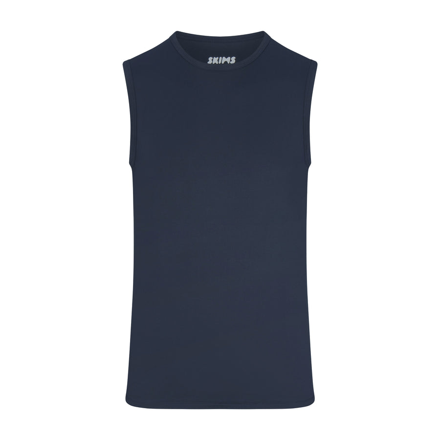 

Мужская мышечная майка SKIMS Outdoor Jersey, цвет Midnight Blue