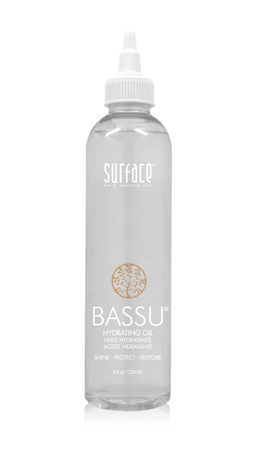 SURFACE Hair - Bassu Moisture Hydrating Oil - Восстанавливает, увлажняет, облегчает расчесывание и смягчает волосы - 8 жидких унций