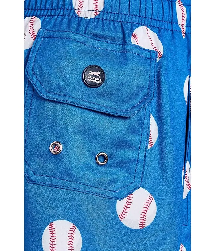 Плавки детские Baseball Swim Trunks ChalkTalk SPORTS, Blue — фото 3