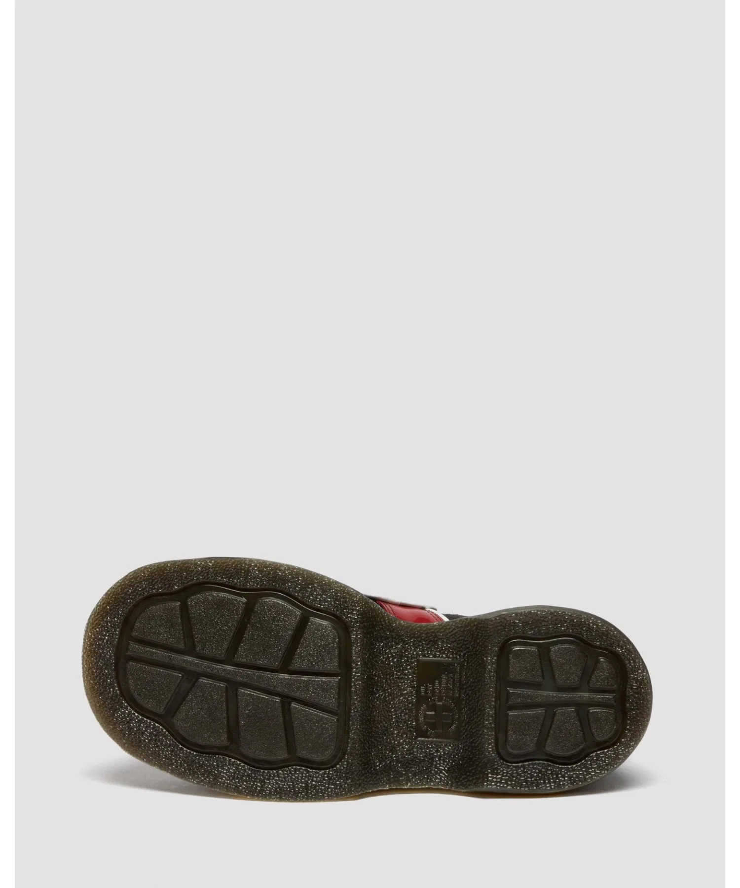 Унисекс туфли Dr. Martens BUZZ с ремешком чёрные и красные — фото 4