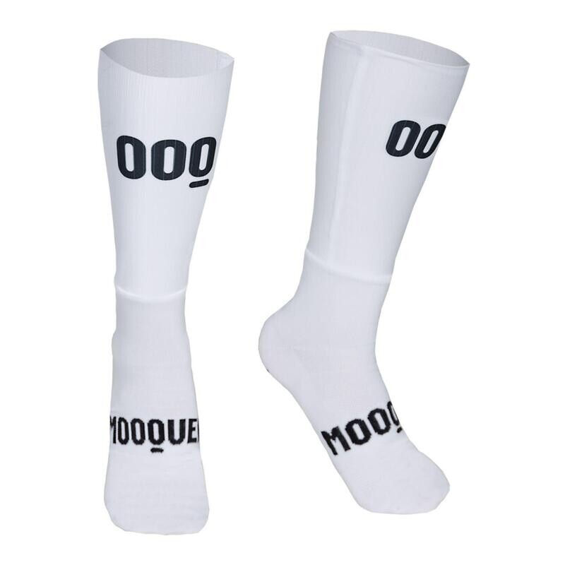 

Велосипедные носки Mooquer, белый/черный