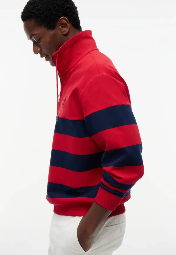 Свитшот Tommy Hilfiger Nautical heritage, средне-красный — фото 4