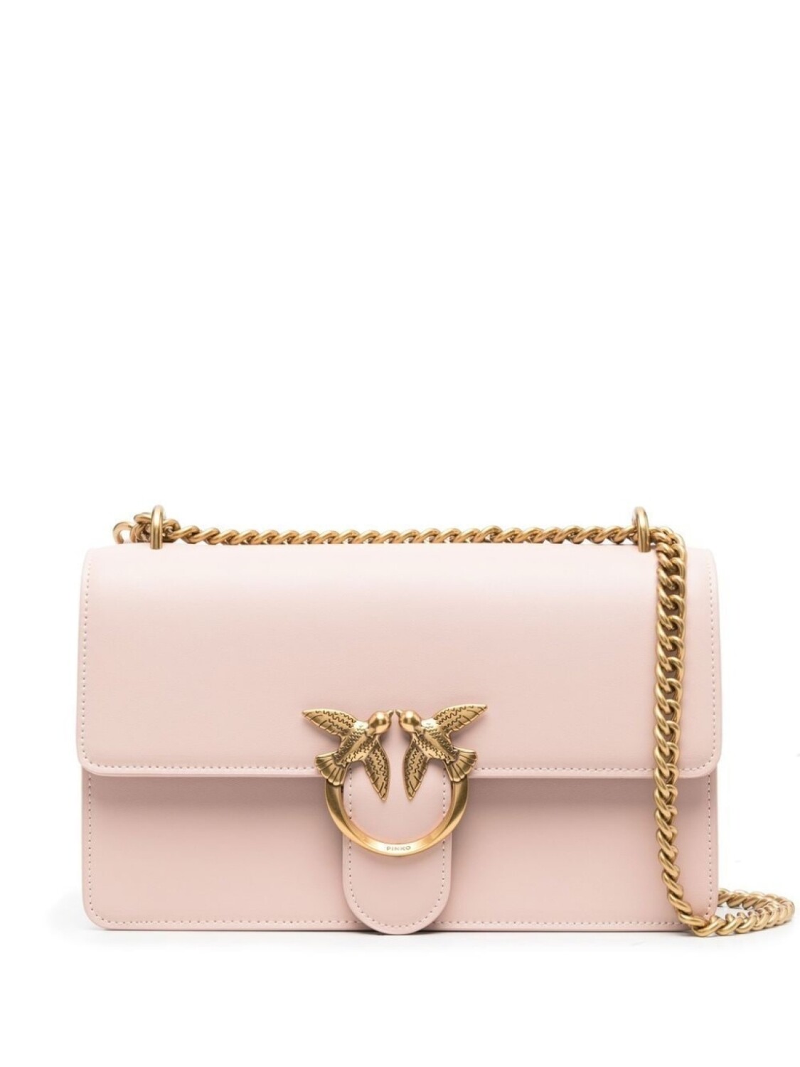 

PINKO сумка через плечо Love One Classic, розовый