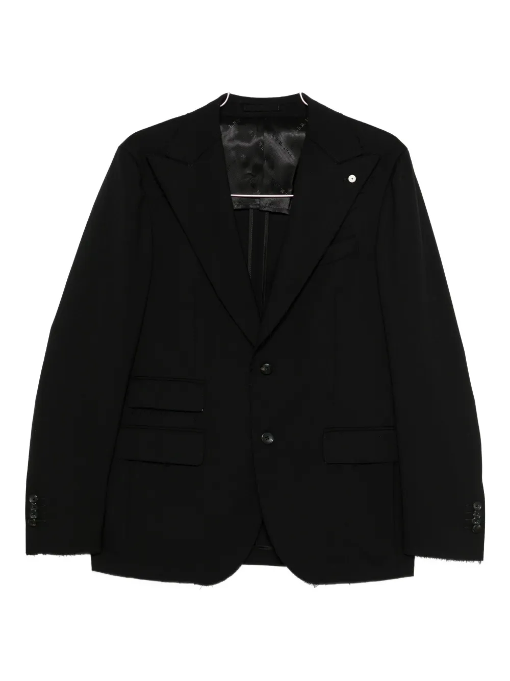 

Шерстяной пиджак на пуговицах L.B.M. 1910, черный