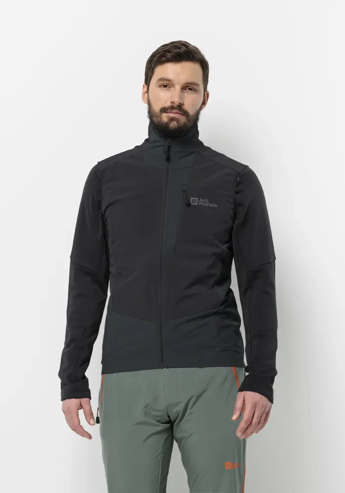 

Жилет из софтшелла Jack Wolfskin "ALPSPITZE VEST M", цвет Phantom