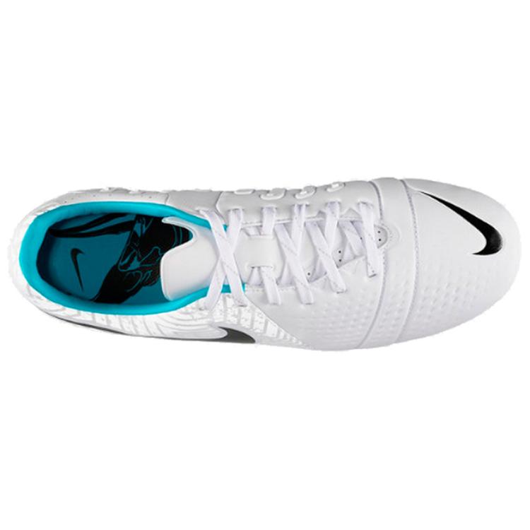 Nike Ctr360 Maestri Natural Ground противоскользящие износостойкие футбольные бутсы унисекс белый черный синий — фото 2