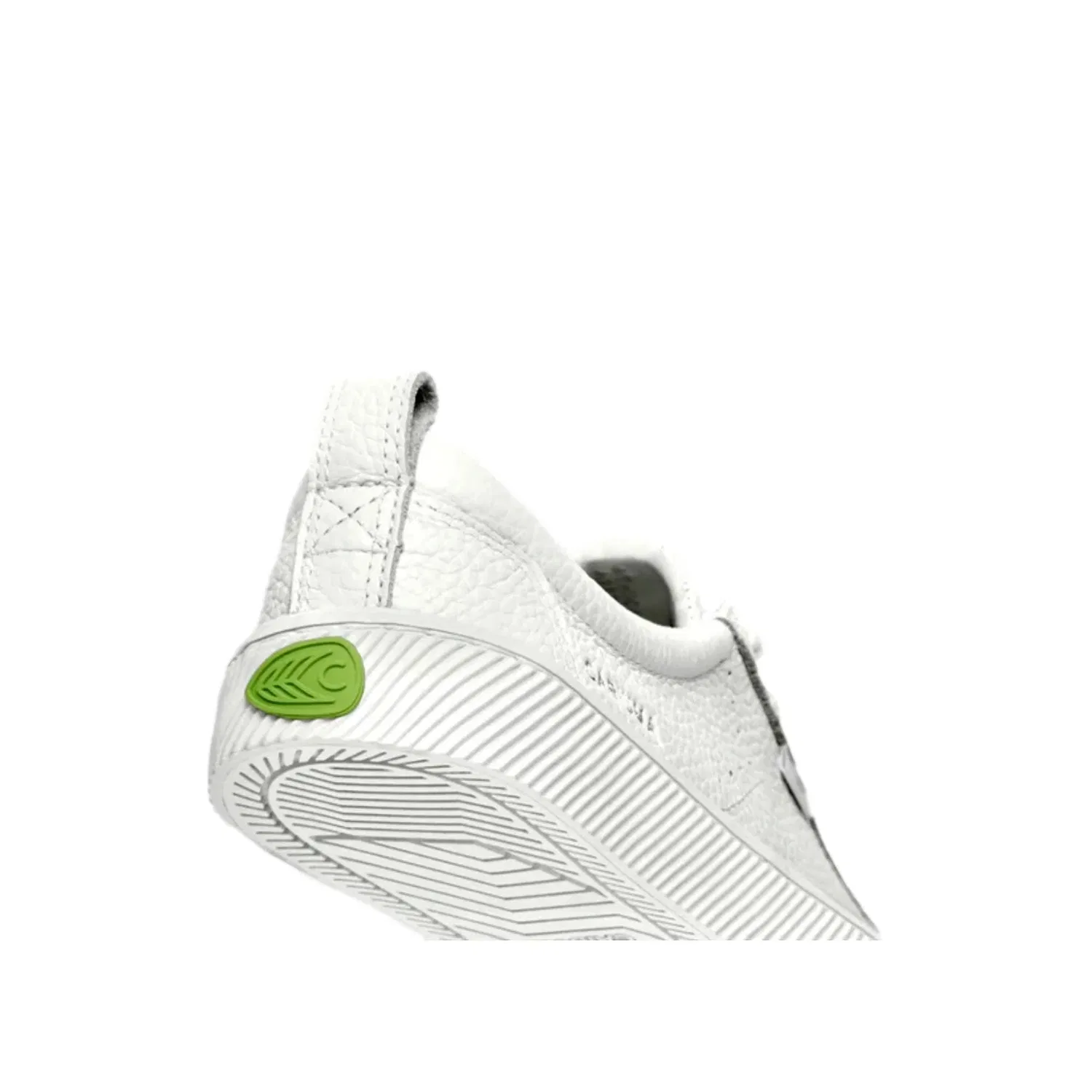 Мужские низкие кожаные кроссовки Cariuma OCA Premium Leather Sneaker, белые — фото 4