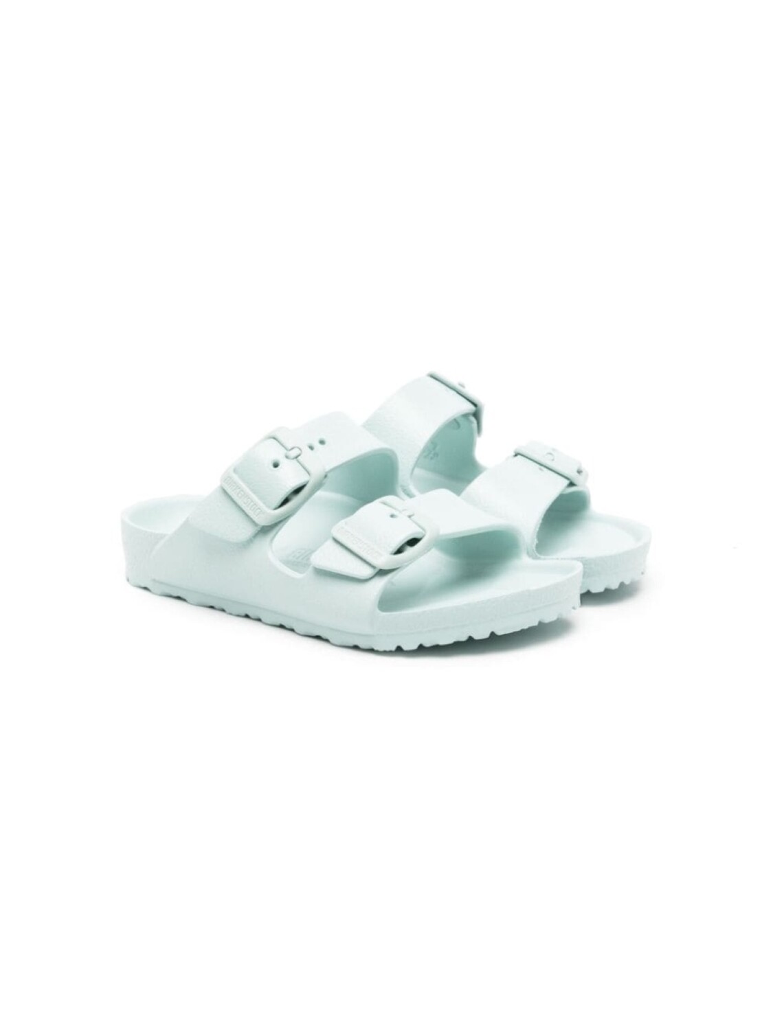 

Сандалии Arizona с тисненым логотипом Birkenstock Kids, зеленый