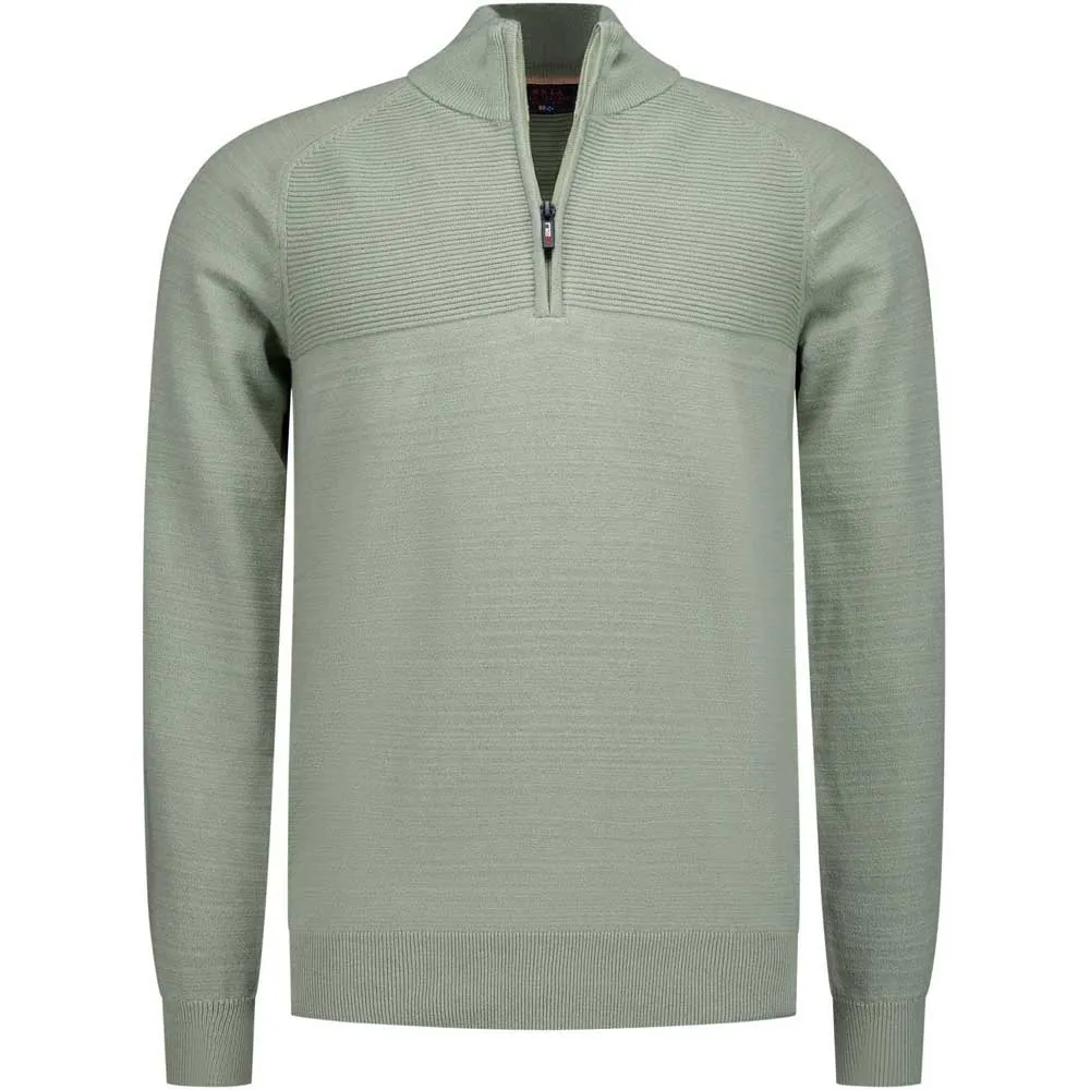 

Свитер Nza New Zealand Edison half zip, зеленый