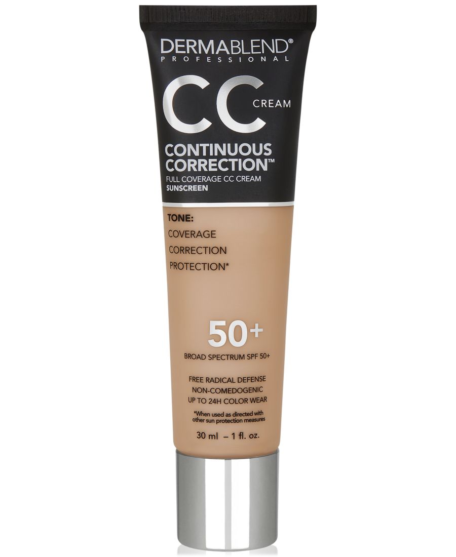 

Коррекционный CC-крем с SPF 50 Dermablend, цвет 40n
