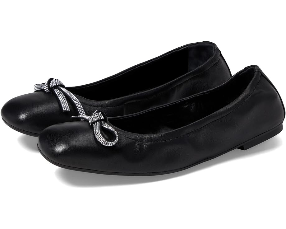 

Туфли на плоской подошве Stuart Weitzman Sw Bow Ballet Flat, черный