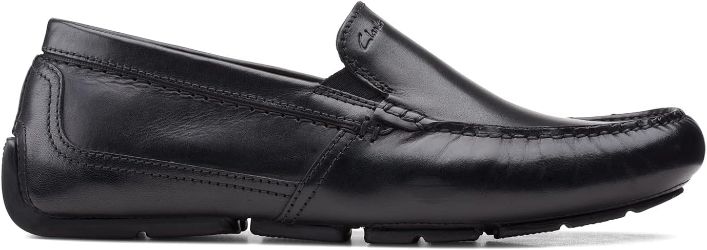 Мужские лоферы Clarks Markman PlainDriving, черный — фото 2