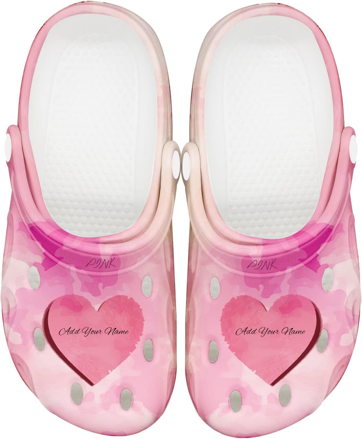 

Женские и мужские сабо FolHaoth с фото и текстом, с изображением лица питомца и именем, летние тапочки, садовая обувь, с изображением кошки или собаки, индивидуальные забавные сабо, подарки для друзей, любимых или для себя, розовый