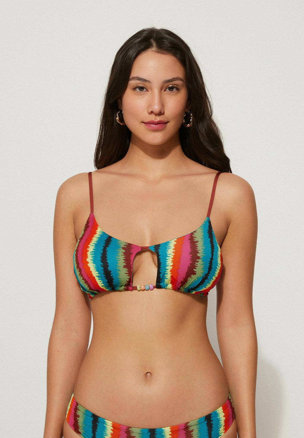 

Верх бикини VIBRANT STRIPES Tezenis, мультиколор