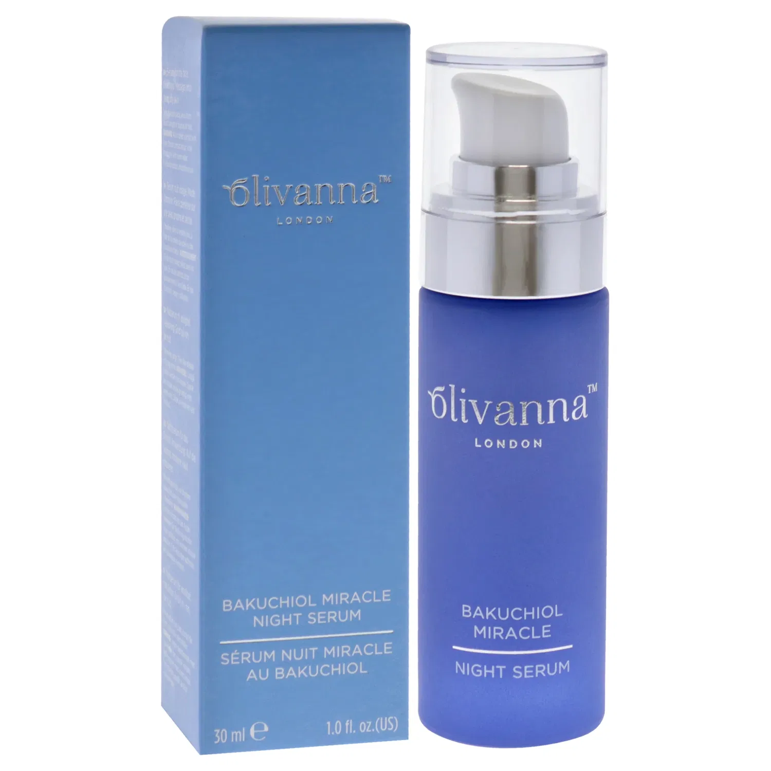Сыворотка Olivanna — Ночная Bakuchiol Miracle от для женщин - , Clear — фото 3