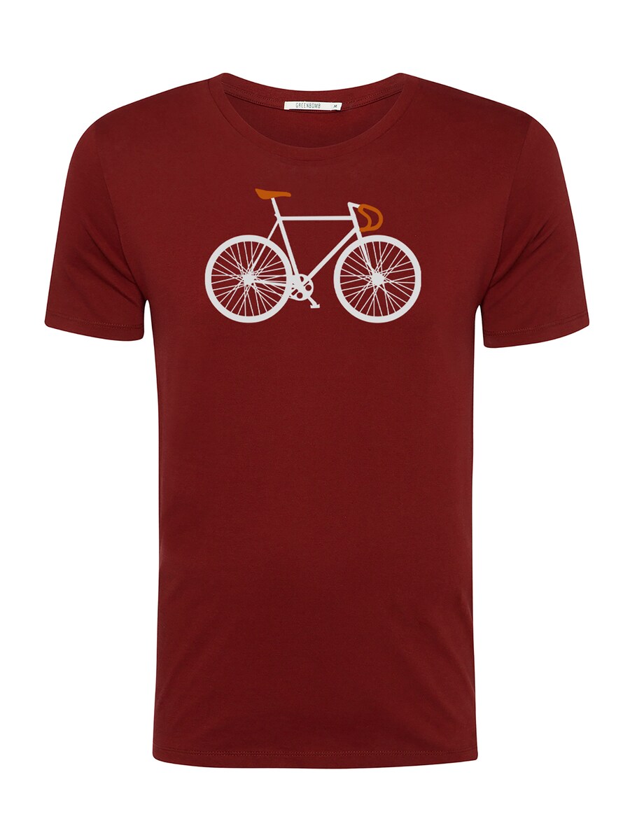 

Рубашка GREENBOMB Bike Two Guide, бордовый
