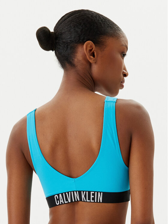 Верх бикини KW0KW02745 Calvin Klein Swimwear, синий — фото 3