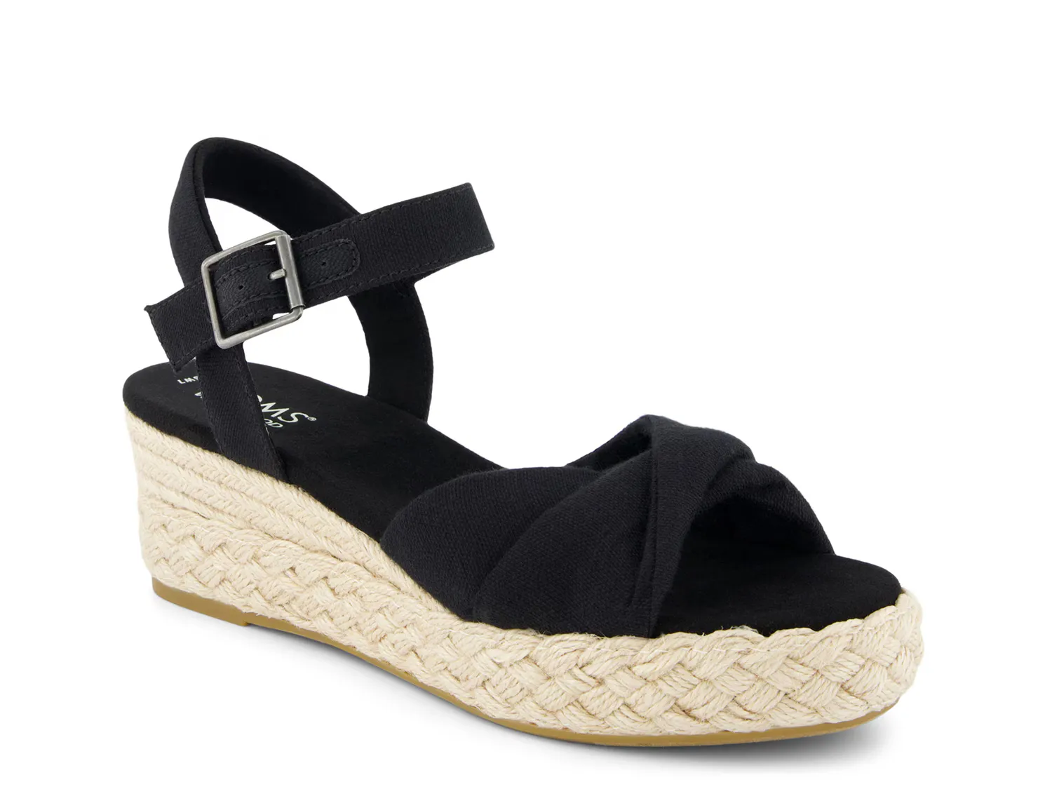 

Сандалии Kinsley Wedge Sandal Toms, черный