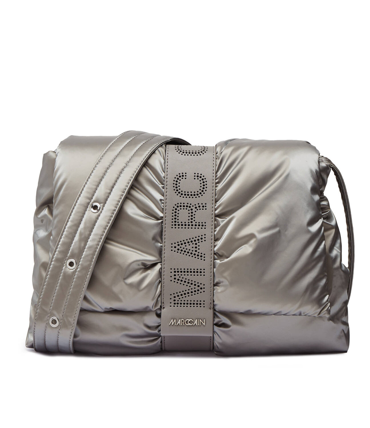 

Сумка через плечо Marc Cain Mega Loop, серебро