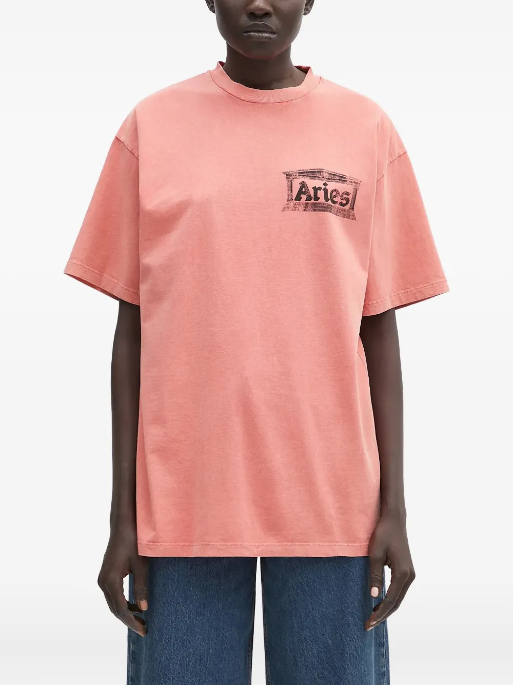 

Футболка с логотипом Aries, красный