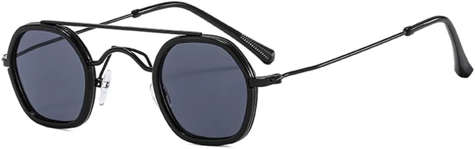 

Ретро-солнцезащитные очки Polygon для женщин, модные, с прозрачными линзами с градиентом цвета океана, защита от УФ-излучения UV400, для мужчин, в стиле панк KTUCN, 4