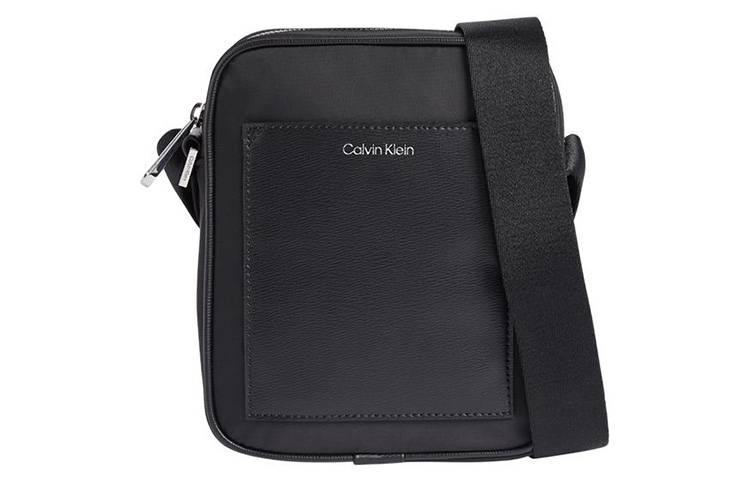 

Calvin Klein Полиэстеровый мессенджер, кроссбоди, сумка через плечо Regular, мужская, черная