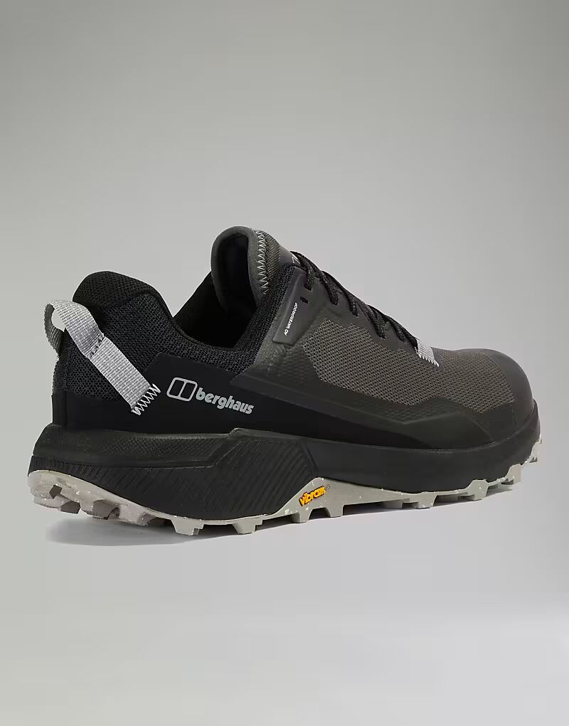 Мужские кроссовки Berghaus Shoe Revolute Active черного/темно-зеленого цвета — фото 2