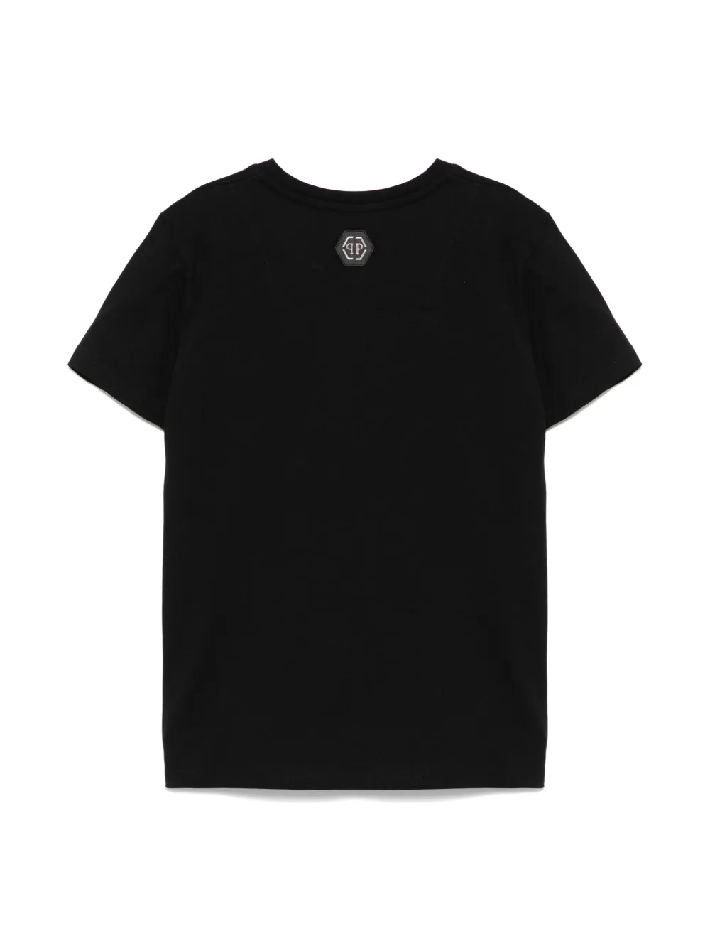 Футболка с круглым вырезом Philipp Plein Junior, черный — фото 2