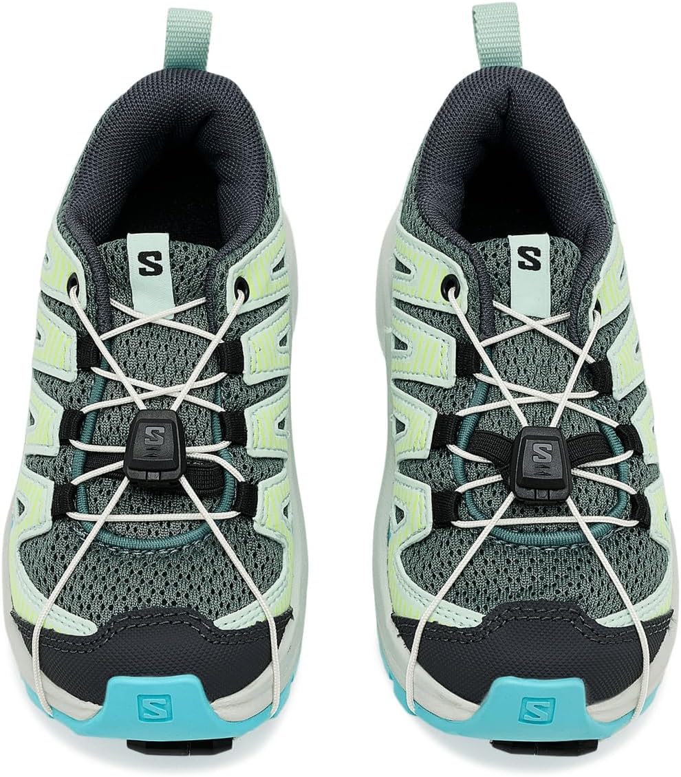 Детские кроссовки Salomon Unisex-Child Xa Pro V8 (для малышей и детей постарше), North Atlantic/Metal/Blue Curacao — фото 2
