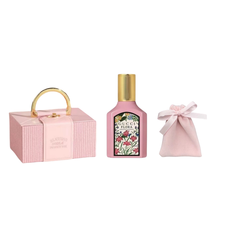 

Наборы духов для женщин Gucci, dreamy gardenia rich scent 30ml+cherry blossom розовый perfume bag