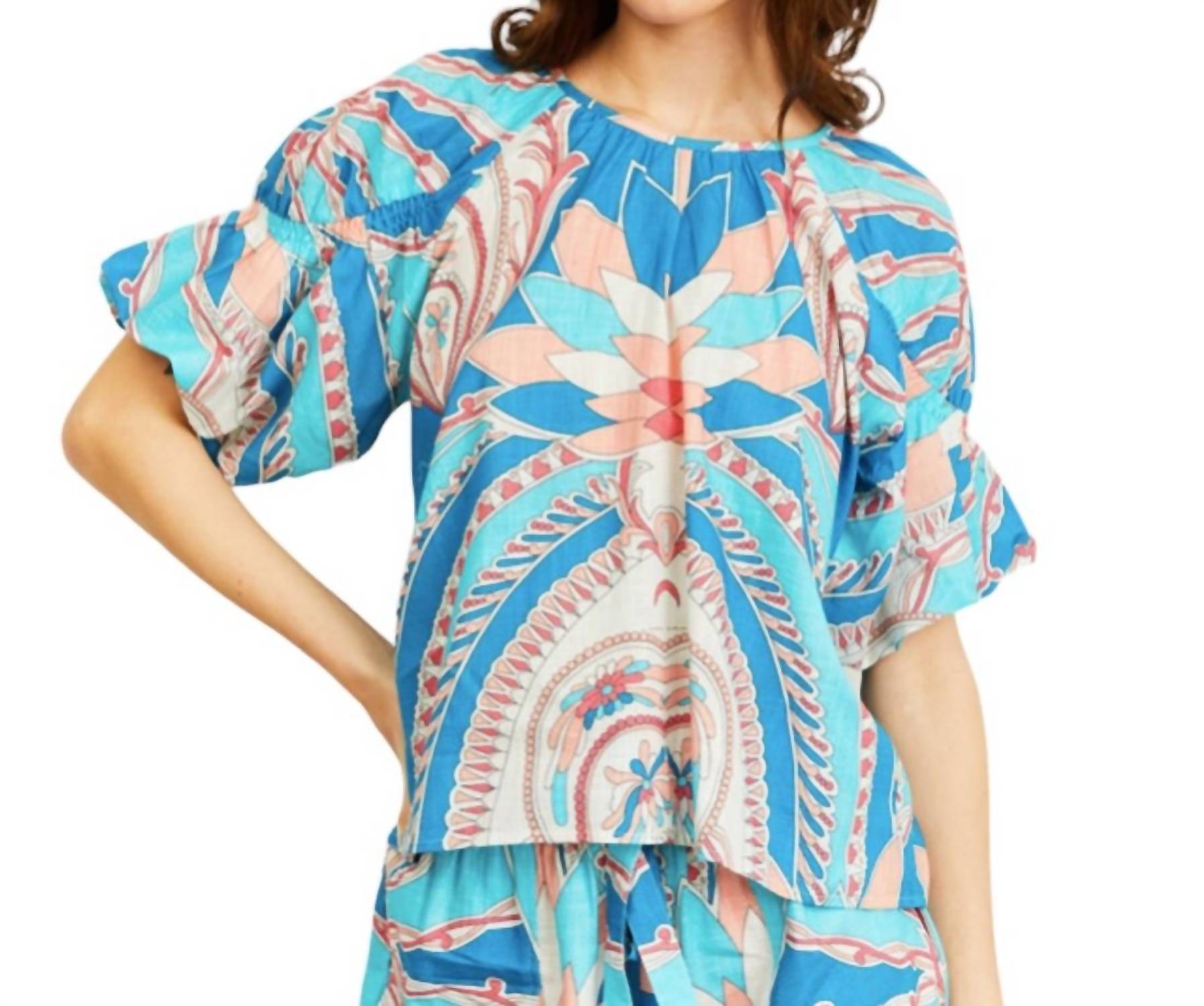 

Топ Maeve с принтом Bennett LOVE THE LABEL, цвет bennett print
