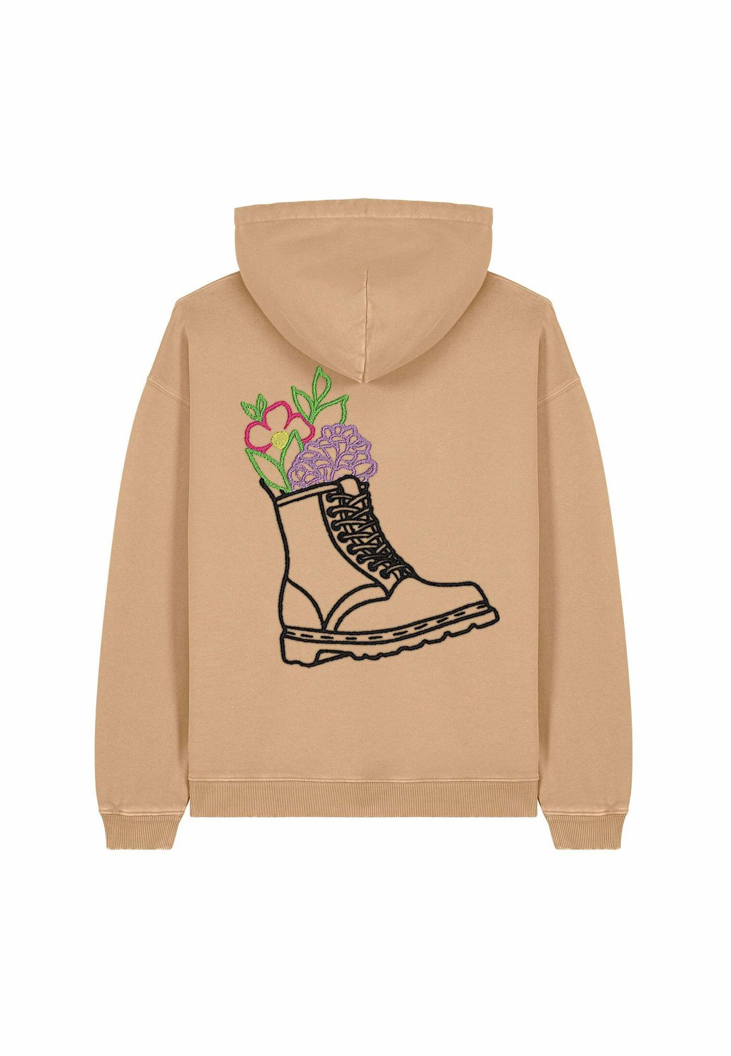 

Толстовка BOOTSBACK VINTAGE PRINT UNISEX HEAVYWEIGHT - Hoodie Mira Paris, бежевый