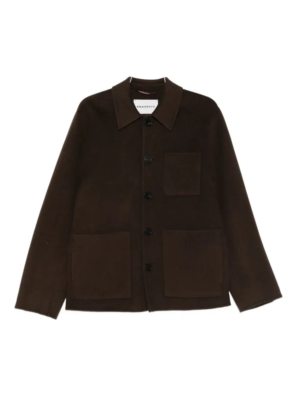 

Жакет с карманами на пуговицах Amaranto, коричневый