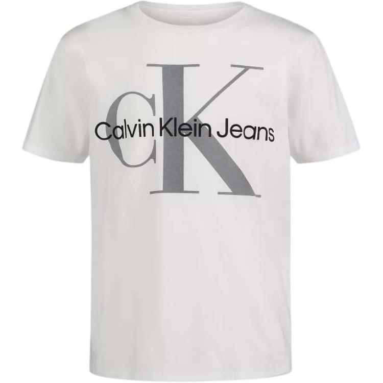 Футболка CALVIN KLEIN унисекс белая — фото 2