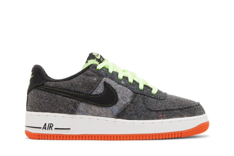 Кроссовки Nike Air Force 1 LV8 GS 'Halloween - Spooktacular', черный — фото 2