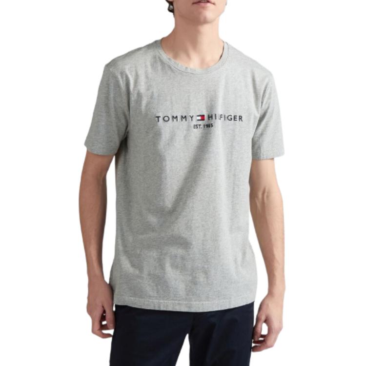 

Футболка мужская серая Tommy Hilfiger, серый