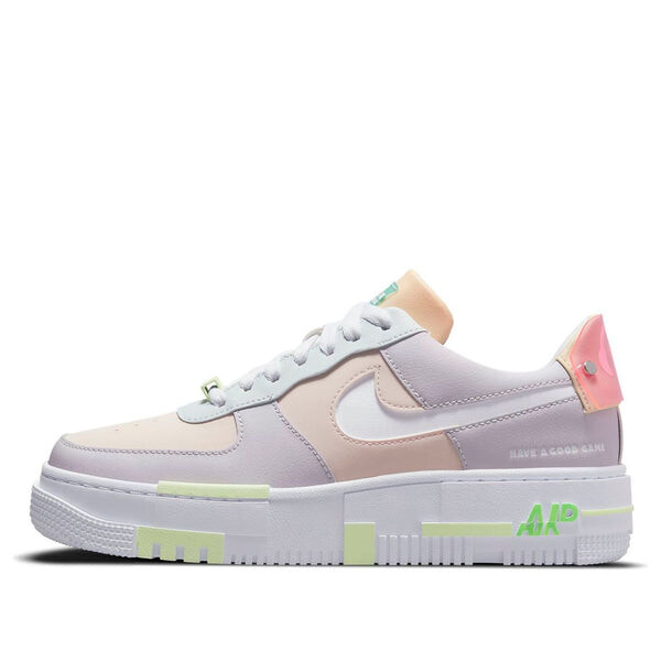 Кроссовки air force 1 пиксель Nike, серый