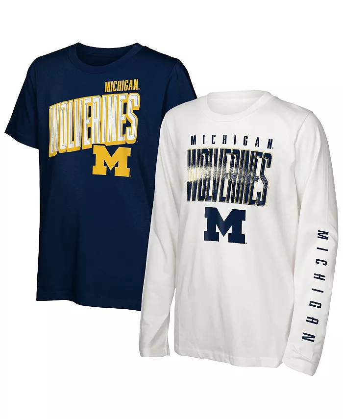 

Комплект футболок 3-в-1 для дошкольников Michigan Wolverines Mix Outerstuff