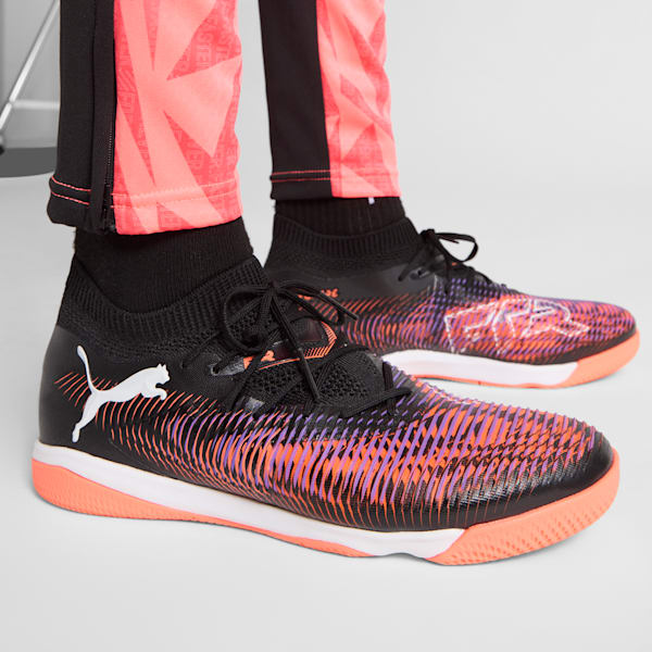 Бутсы для мини-футбола мужские Future 8 Match Puma, черный — фото 2