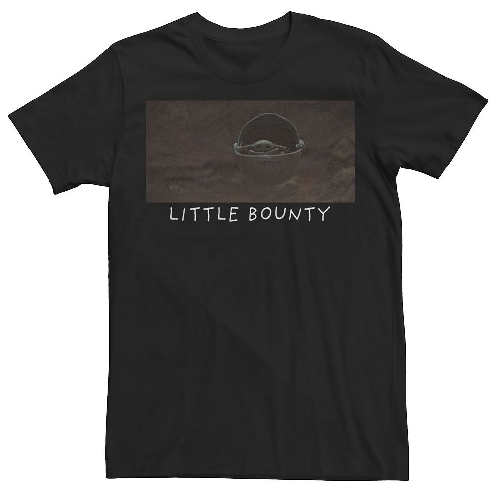 

Мужская футболка Star Wars The Mandalorian The Child Little Bounty, черный
