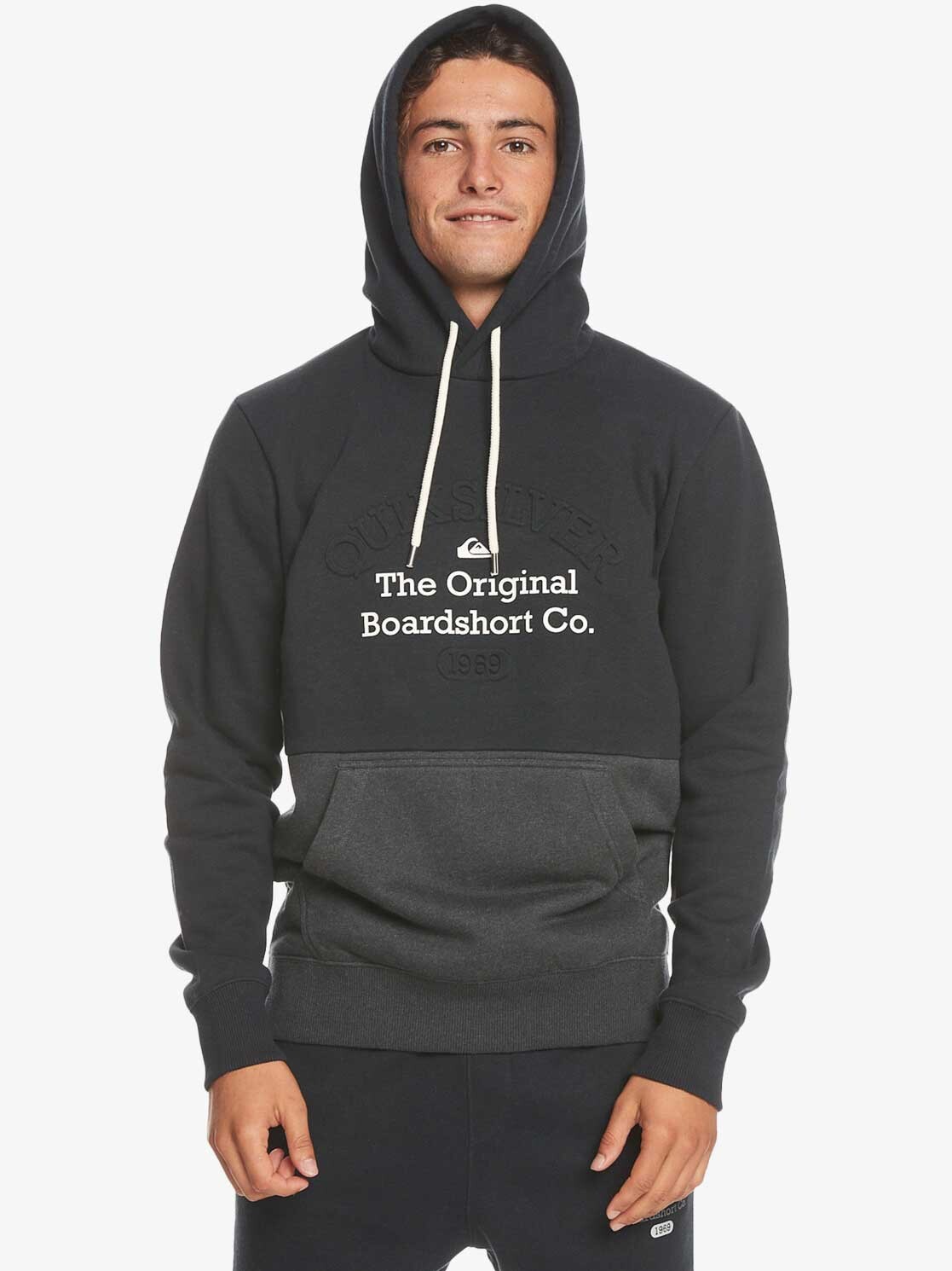

Толстовка Quiksilver EMBOSS HOODIE, черный