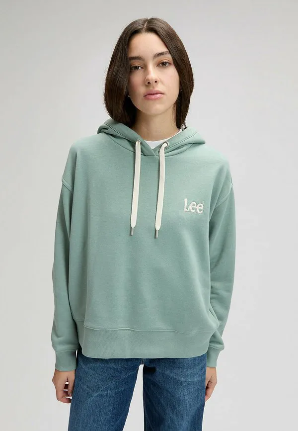 

Толстовка с длинным рукавом свободного кроя, базовая модель. Lee, Desert Sage, Зеленый, Толстовка с длинным рукавом свободного кроя, базовая модель. Lee, Desert Sage