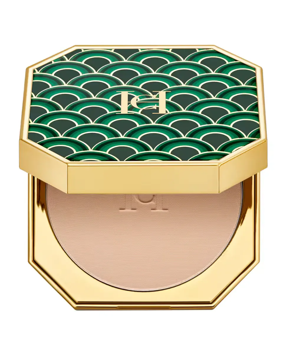 Компактный футляр Fabulous Skin Compact Prints Carolina Herrera, Green Waves
