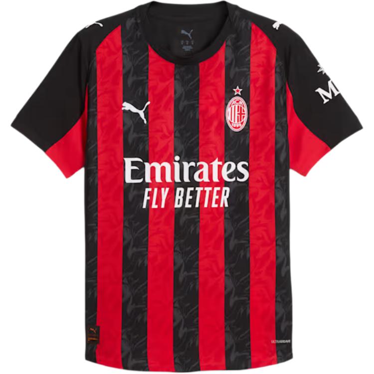 

Футболка Local Authentic AC Milan 25/26 PUMA, красный/черный