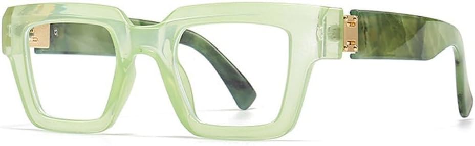 

Модные квадратные женские солнцезащитные очки в винтажном стиле, конфетные цвета, прозрачные градиентные очки, мужские солнцезащитные очки в стиле панк SKFGNX, Green Clear