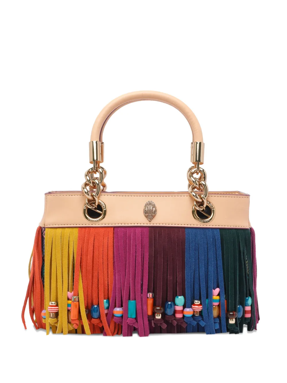 

Квадратная сумка-тоут Kensington Fringe Kurt Geiger London, нейтральный