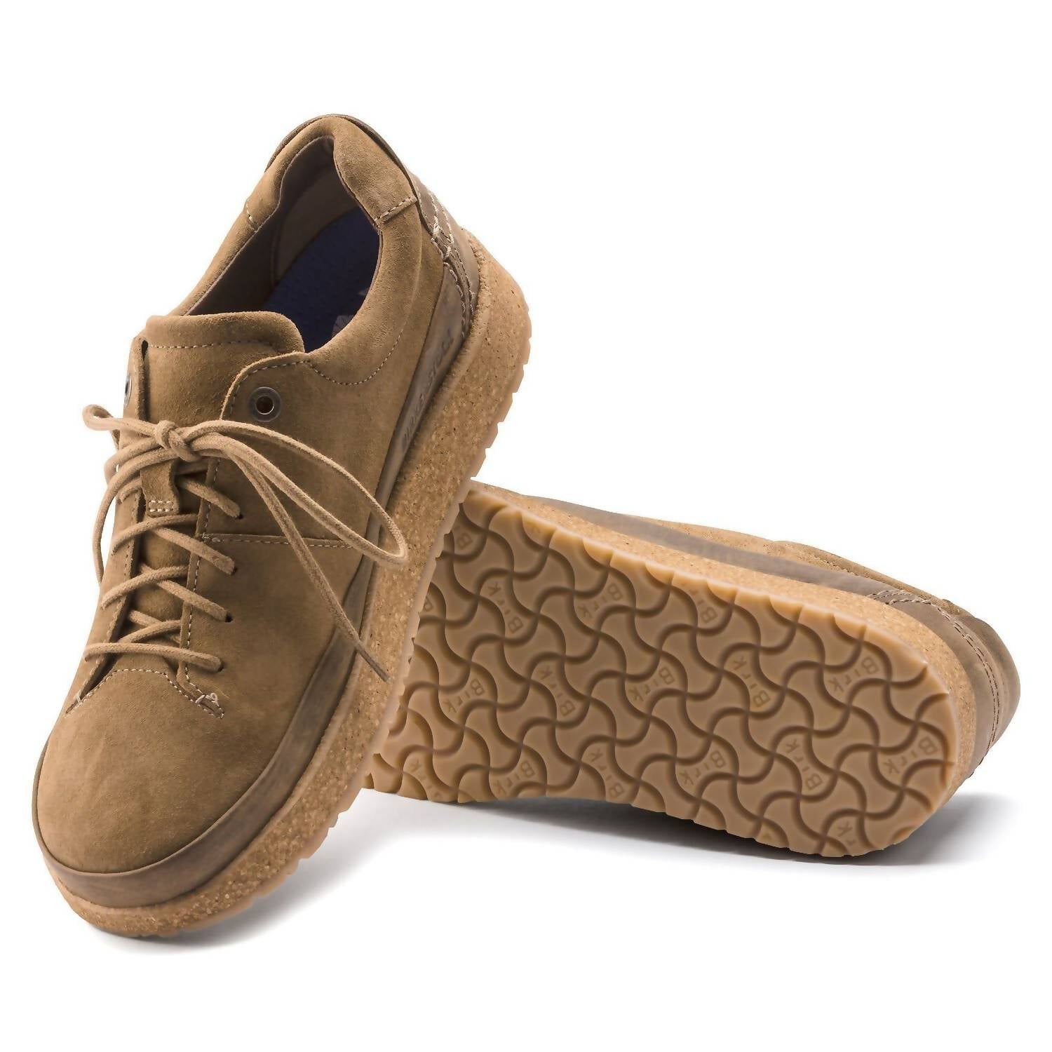 Женские низкие кроссовки Honnef в замше цвета чая Birkenstock, Tea Suede — фото 4