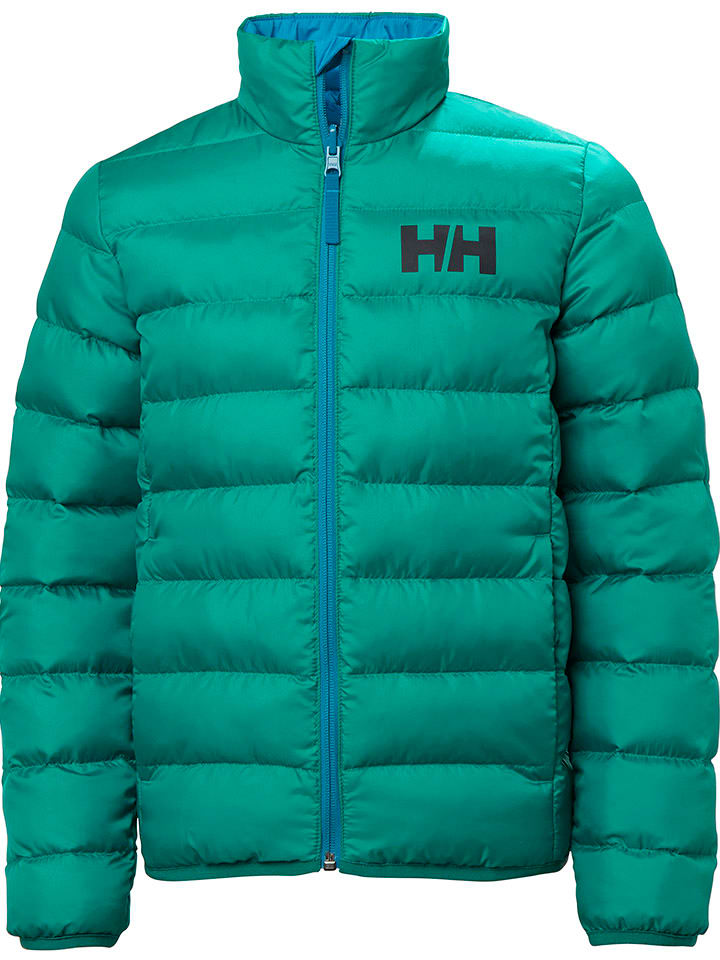 

Helly Hansen Двусторонняя стеганая куртка "Марка" в зелено-синем цвете
