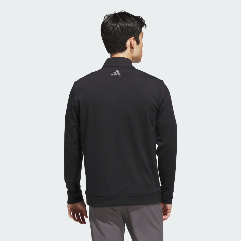 Толстовка Adidas Ultimate365 Classic Quarter-Zip, черный — фото 2