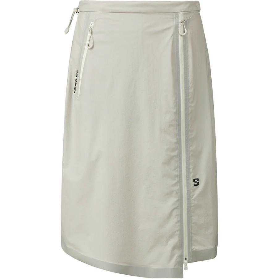 

SALOMON Повседневная длинная юбка женская бежевая